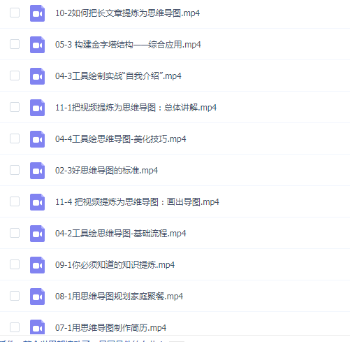 最强思维导图训练营思维导图怎么做大全集百度云下载